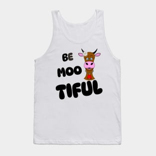 BEAUTIFUL Funny Cow Lover Quote Tank Top